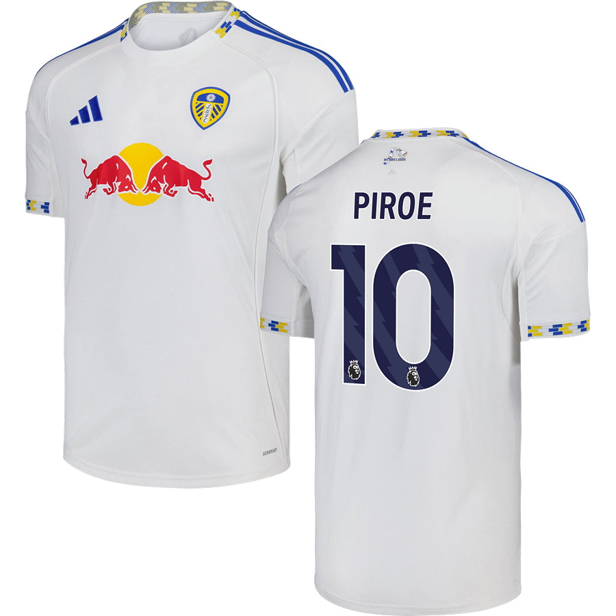 Leeds United Home Jersey 2025/26 Adults-Footzilla
