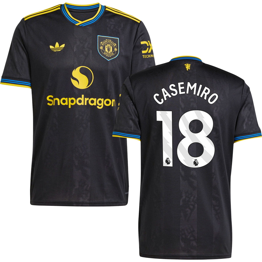 Manchester United #18 CASEMIRO Third Jersey 2025/26 Adults-Footzilla