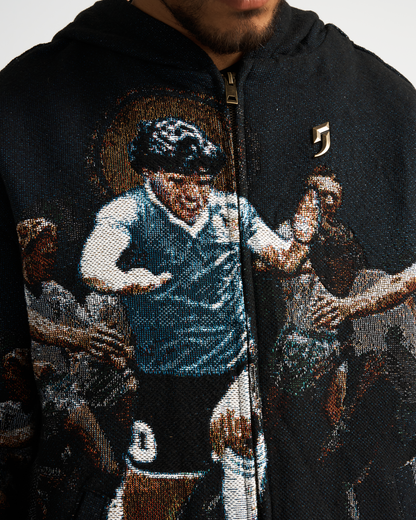 Maradona® x Vedons Goal Of The Century Tapestry Hoodie