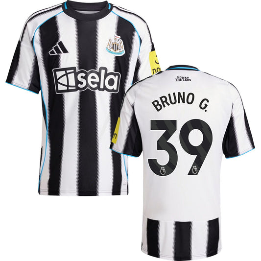 Newcastle United FC #39 BRUNO G. Home Jersey 2025/26 Adults-Footzilla