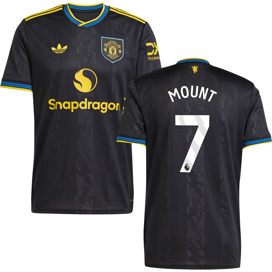 Manchester United #7 MOUNT Third Jersey 2025/26 Adults-Footzilla